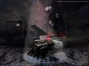 Escape Before Dawn - 3d fantasy art pictures