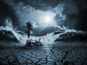 Panic Attack or Anxiety PTSD - modern art surrealism prints, digital 3d art wallpaper picture