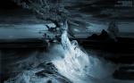 Mermaid Syndrom - modern surrealism prints digital 3d art wallpaper picture