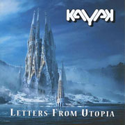 CD cover-art KAYAK Letters From Utopia, Denmark Rock music band