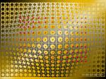 Spheroid magnetism op-art experimental series