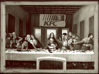 KFC The Last Supper by Leonardo da Vinci